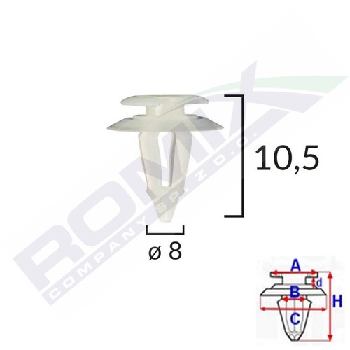 Per romix c10003 clip - romix,