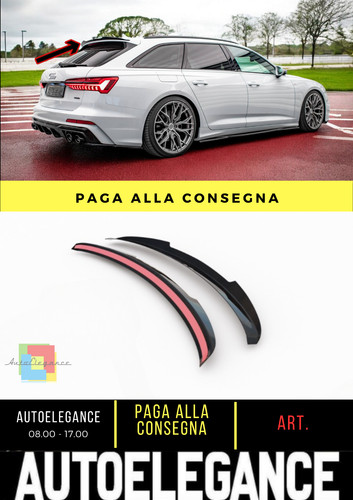 Tappo spoiler audia6 - 🔥tappo,